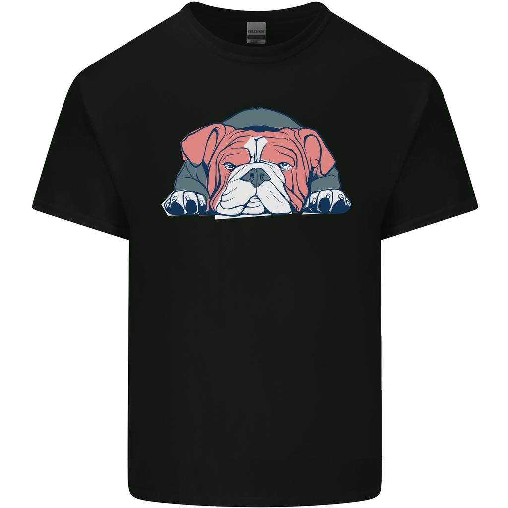 Dogs English Bulldog Unisexs Light Cotton TShirt