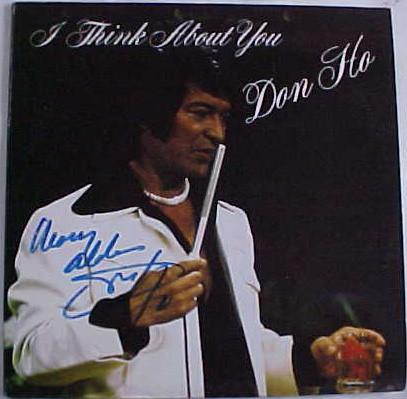 

LP Record DON HO I Think About You DH1101 HOENTERPRISES US Pop Used