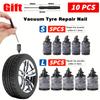10-100PCS Universal Vacuum Car Tyre Repair Rubber Nail For Car Motorcycle Scooter Tubeless Tire Repair Kit Glue Free Tire Nails