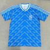 Vintage Retro Football Jersey Replica Club Match Shirt Short Sleeve Unisex Adult Winter Fall
