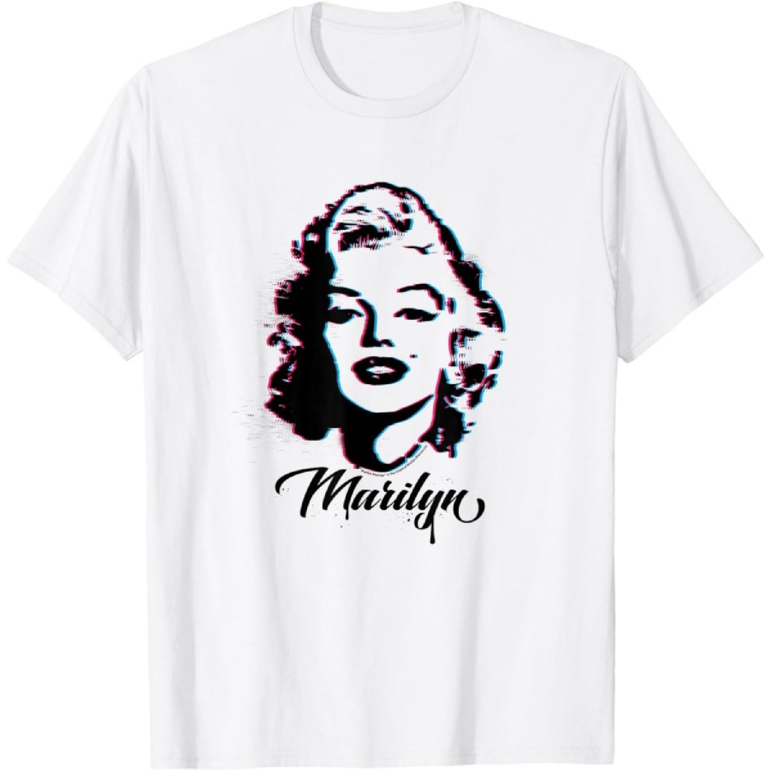 

Marilyn Monroe - Splatter Marilyn T-Shirt XXXXXL білий