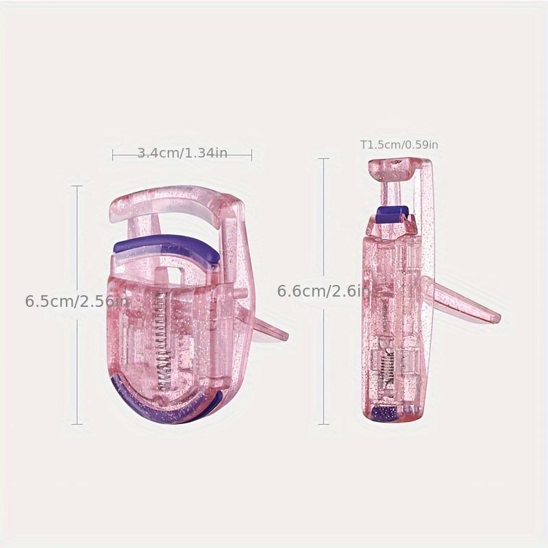 Professional Wide Angle Eyelash Curler Portable Eye Lashes Glitter Curling Clip Cosmetic Makeup Tool Accessories Mini Tools Cute