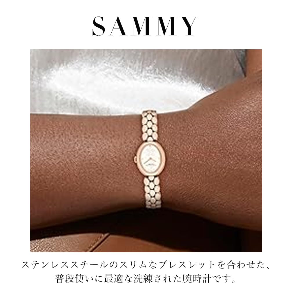 Uhr SAMMY Roségoldenes Zifferblatt Edelstahlarmband 14504437 [Coach][Autorisierter Import] Damen