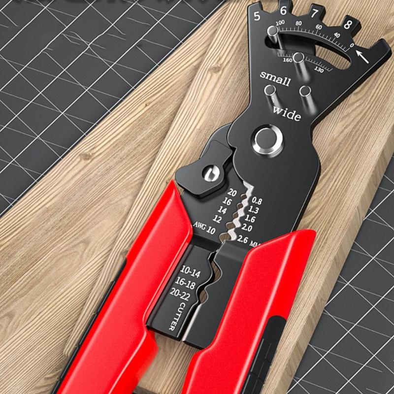 Wire Stripping Multifunctional Pliers For Cable Cut Crimp Bending Wire Stripper Wrench Cable Cutter Crimper Automatic