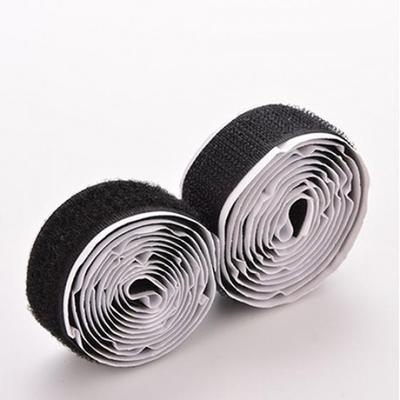 2Rolls/Set 3Ft Nylon Strap Hook Loop Self Adhesive Strong Sticky Fastener Tape