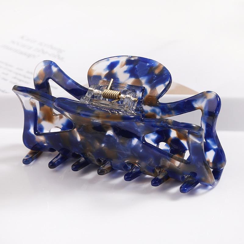 Vielseitige Acetat-Pferdeschwanz-Klammer im koreanischen Stil für Frauen