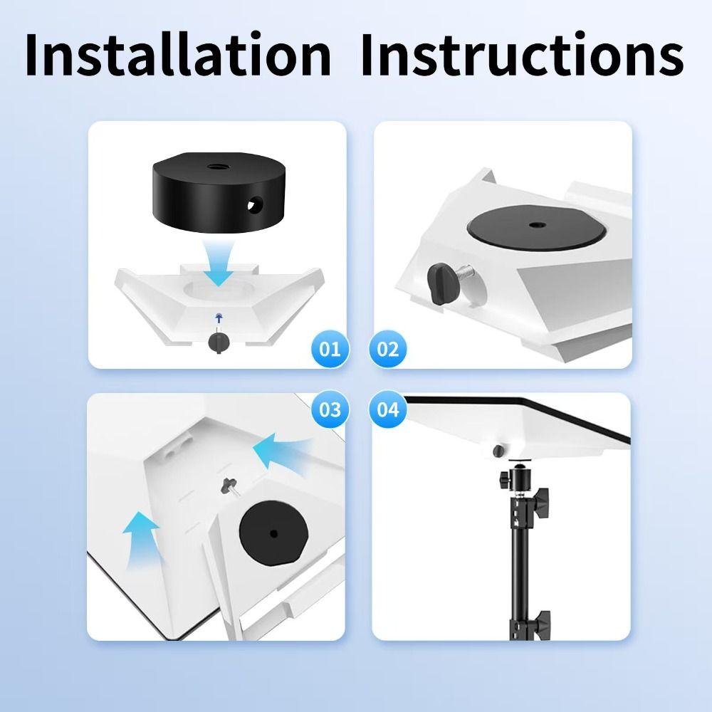 Aluminum Zinc Zinc Alloy 1/4 Screw Tripod Adapter Anti-loosening Bracket Fixing Adapter  Accessories