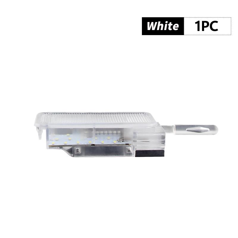

1/2PCS LED Trunk Cargo Lamp Footwell Under Door Glove Box Light For Peugeot 1007 2004-2009 206 1998-2010 207 2006-up White 12V