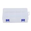 Small Item Storage Box with Interchangeable Plastic Partitions for Nails Bolts Hooks Beads Jewelry and Craft Supplies