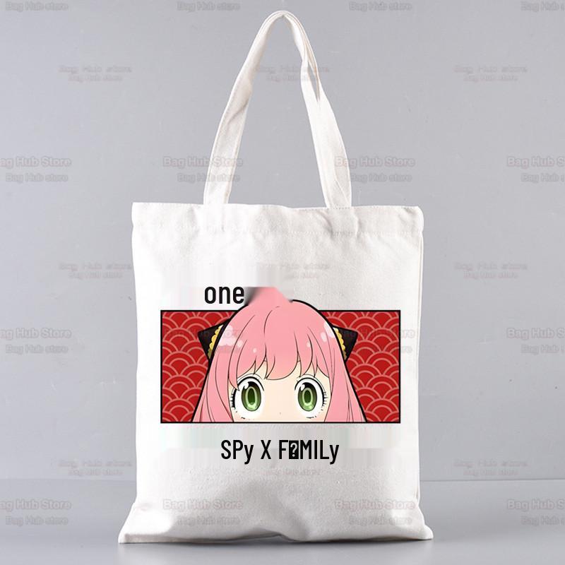Spy X Family Harajuku Canvas Tote Bag