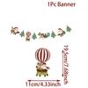 Christmas Banner Garland Merry Christmas Decoration For Home 2025 Xmas Tree Ornaments Gifts Navidad Noel Happy New Year 2025