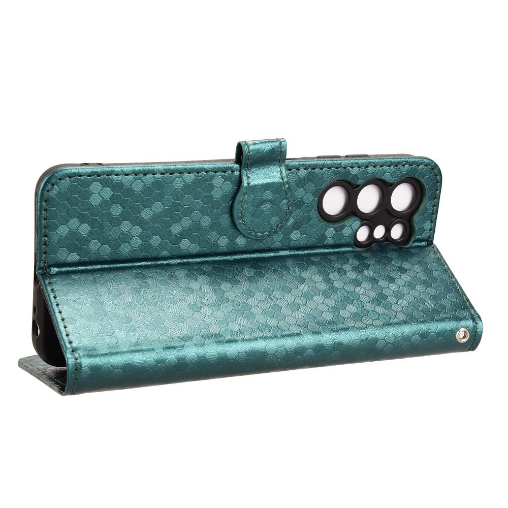 Pentru Oukitel C61 Pro/C61 Husă tip portofel Imprimare model puncte Piele PU Husă de telefon cu curea de mână