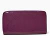 Used Louis Vuitton Zippy Wallet Monogram Vernis Purple Long Wallet