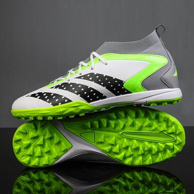 Grenzüberschreitende Lieferung 2024 neue Low-Top Fußballschuhe Herren AG lange Stollen gebrochene Stollen Studenten Rasen Trainingsschuhe Fußball