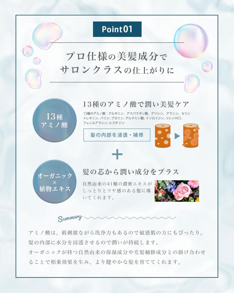 Ash and Hair Shampoo M Apple (Shampoo Bottle, Pear)