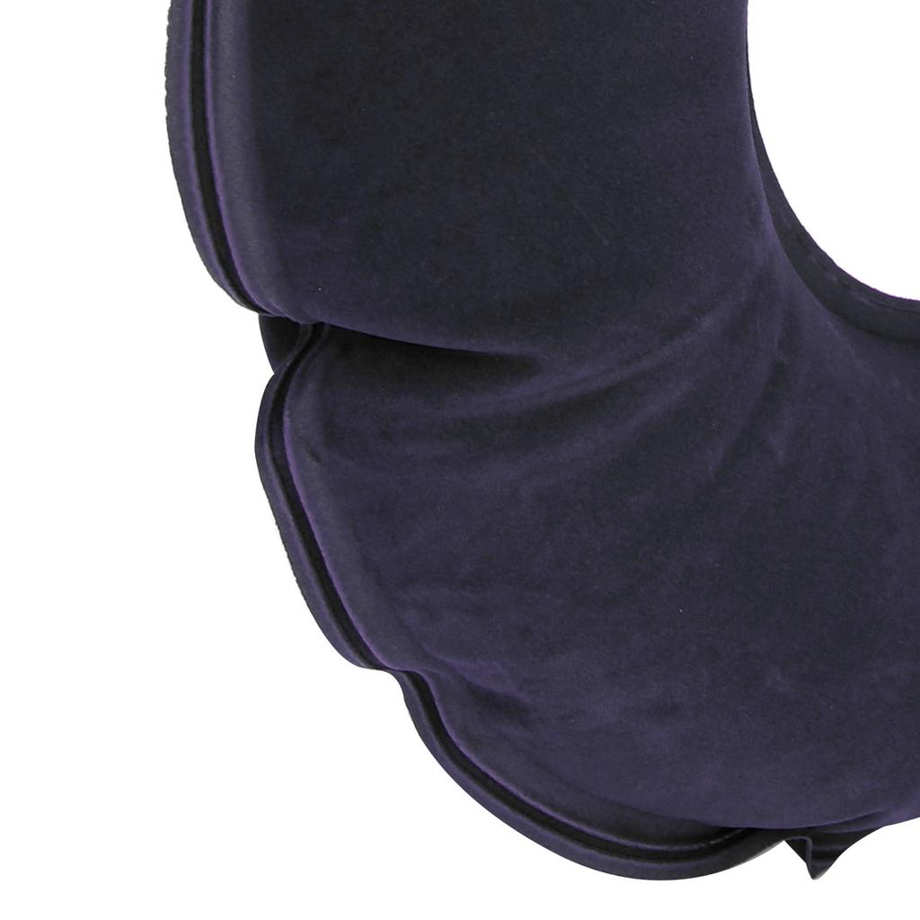 Inflatable AntiBedsore Cushion Round Shape Cushion for Elder Bedridden Patient with Pump(Royal Blue )