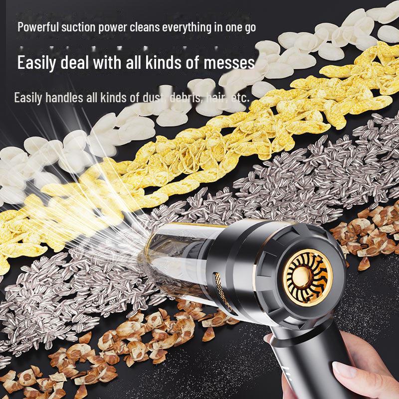 Handstaubsauger mit bürstenlosem Hochleistungsmotor, kabellos, mit Staubblas- und Aufblasfunktion