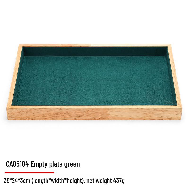 

Digu Solid Wood Jewelry Display Tray with 12 Compartments for Rings, Necklaces, and Bracelets