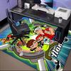 Custom Name Superhero Adventure Ben Team Rug Game Carpet, Floor Mat for Bedroom Living Room Entryway Rug, Home Decor Idea Gift for Christmas birthday