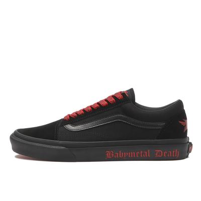 Unisex Old Skool Black Red V36cf