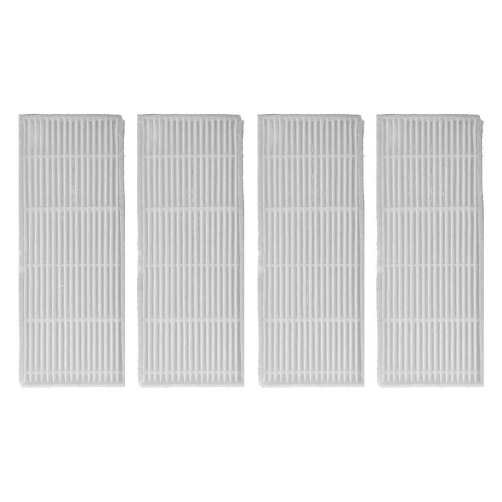 4PCS White Vacuum Brush Head for Lefant M210 Floor Cleaning Robot Accessories M210B/M213 белый