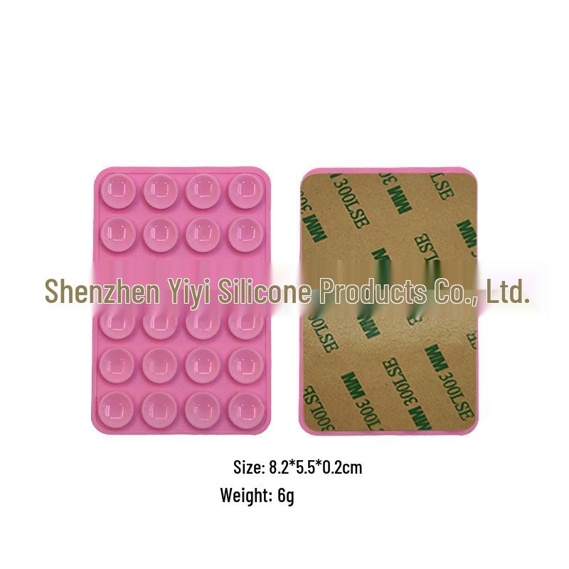 Silicone Phone Holder: Portable, Anti-slip, Stable Suction Cup Back Sticker
