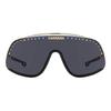 Lunettes de Soleil Carrera FLAGLAB 16 99/1/130 BLACK GOLD/GREY ANTIREFLEX métal unisexe FLAGLAB 16