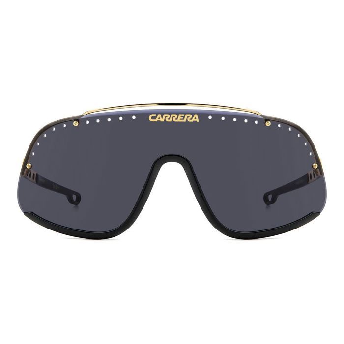 Lunettes de Soleil Carrera FLAGLAB 16 99/1/130 BLACK GOLD/GREY ANTIREFLEX métal unisexe FLAGLAB 16