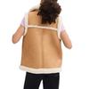 COACH FW23 Vest Women's Ivory White CL686-NA-IY
