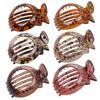 Hair Claw Clip Flat Clip Theme Hair Claw Clamp Elegant Wide Hair Holder Barrettes Strong Hold Hairpin for Girls