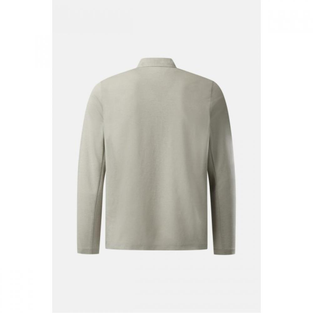 Kolon SporTS Men S baSic Long Sleeve Zip Up T ShirT jwTbm25261mud