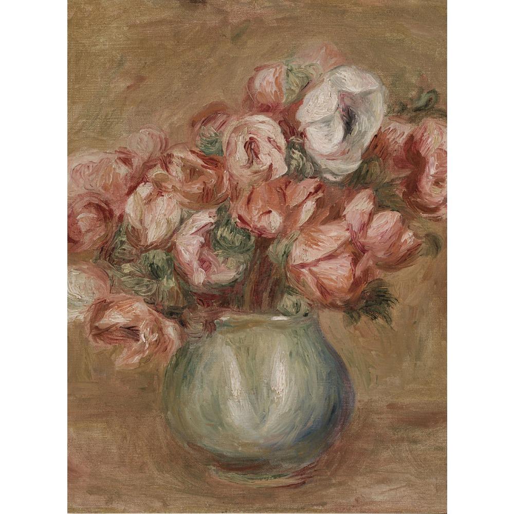 Vintage Flower Still Life Rose Country Farmhouse Poster Print Wall Art Pictures Canvas Oil Painting Living Room Home Decor Gift