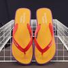 New flip-flops men's summer fashion outer wear new men's foot pinch drag personalized non-slip outdoor beach sandals