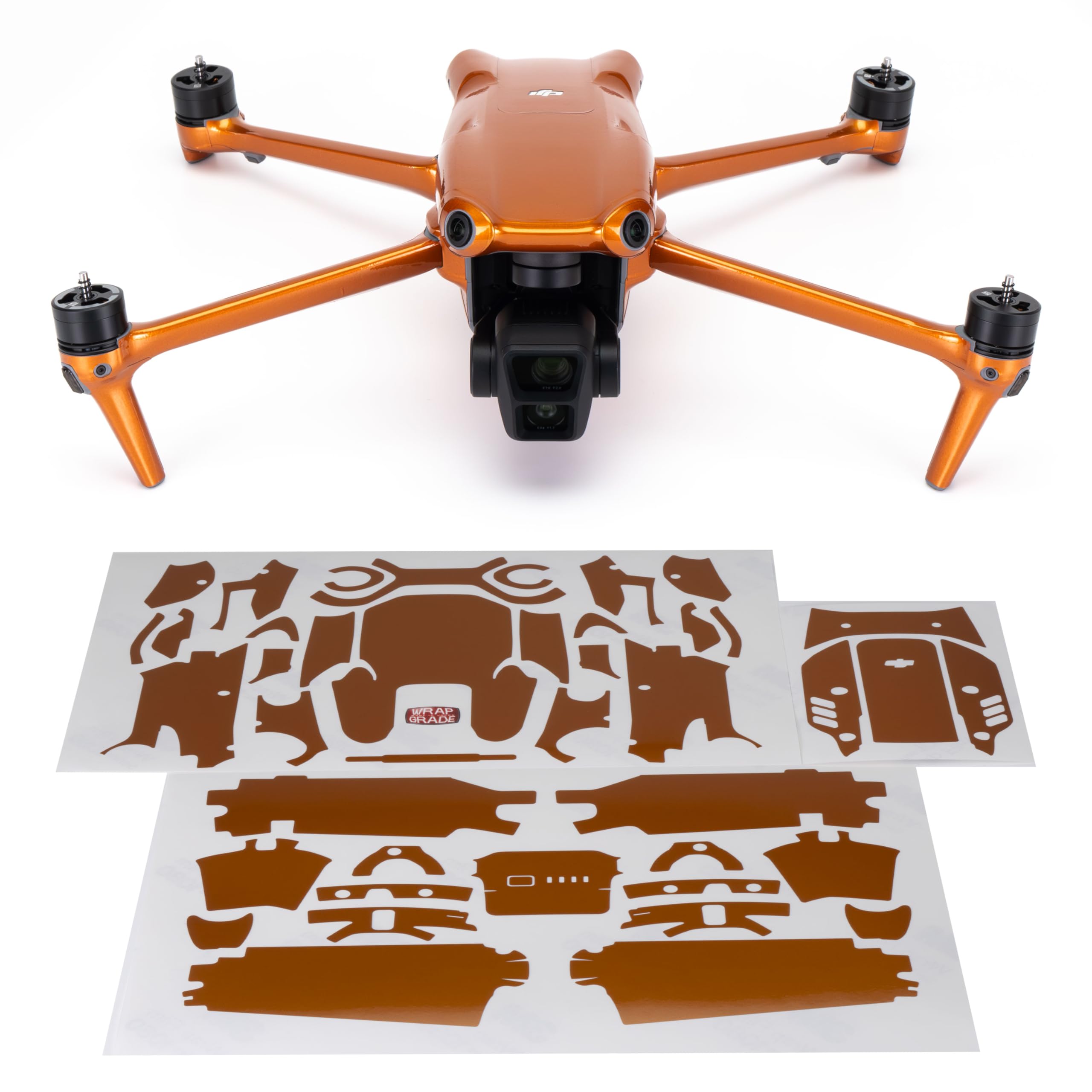 

WRAPGRADE for DJI Air 3 Body Skin Seal (Butterfly Copper)