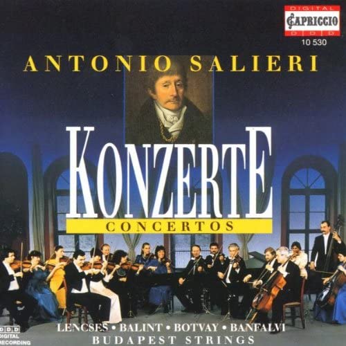 

CD ANTONIO SALIERI - Salieri;Concertos 10530 Capriccio 1995 Germany Classical Used