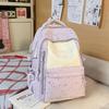 Schoolbag backpack new high school student large capacity star junior high school cute student high value schoolbag backpack