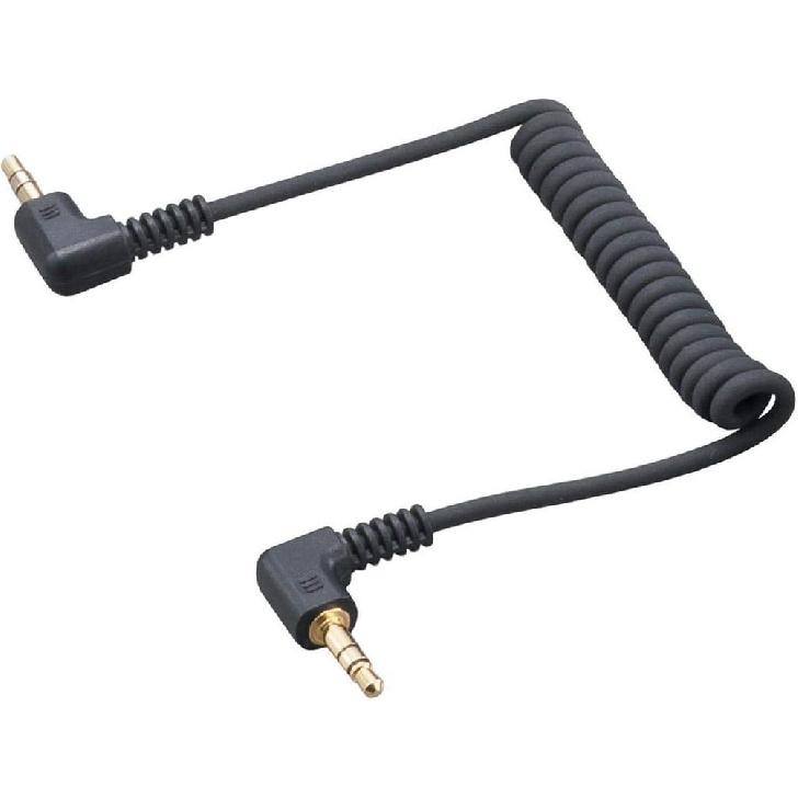Zoom SMC-1 Stereo Mini Cable for DSLR Camera, 3.5mm TRS to TRS Cable, Connect Zoom Audio Recorder to DLSR Camera
