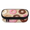 Pen Case 300D Polyester Roomy Interior Secure Zipper Closure with Main Compartment Mesh Pocket and Pen Slots for Everyday Study