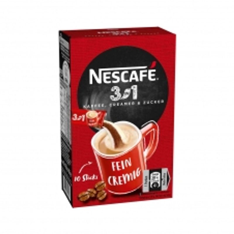 Кофе Nescafe 3-в-1 в стиках (10 кусочков)