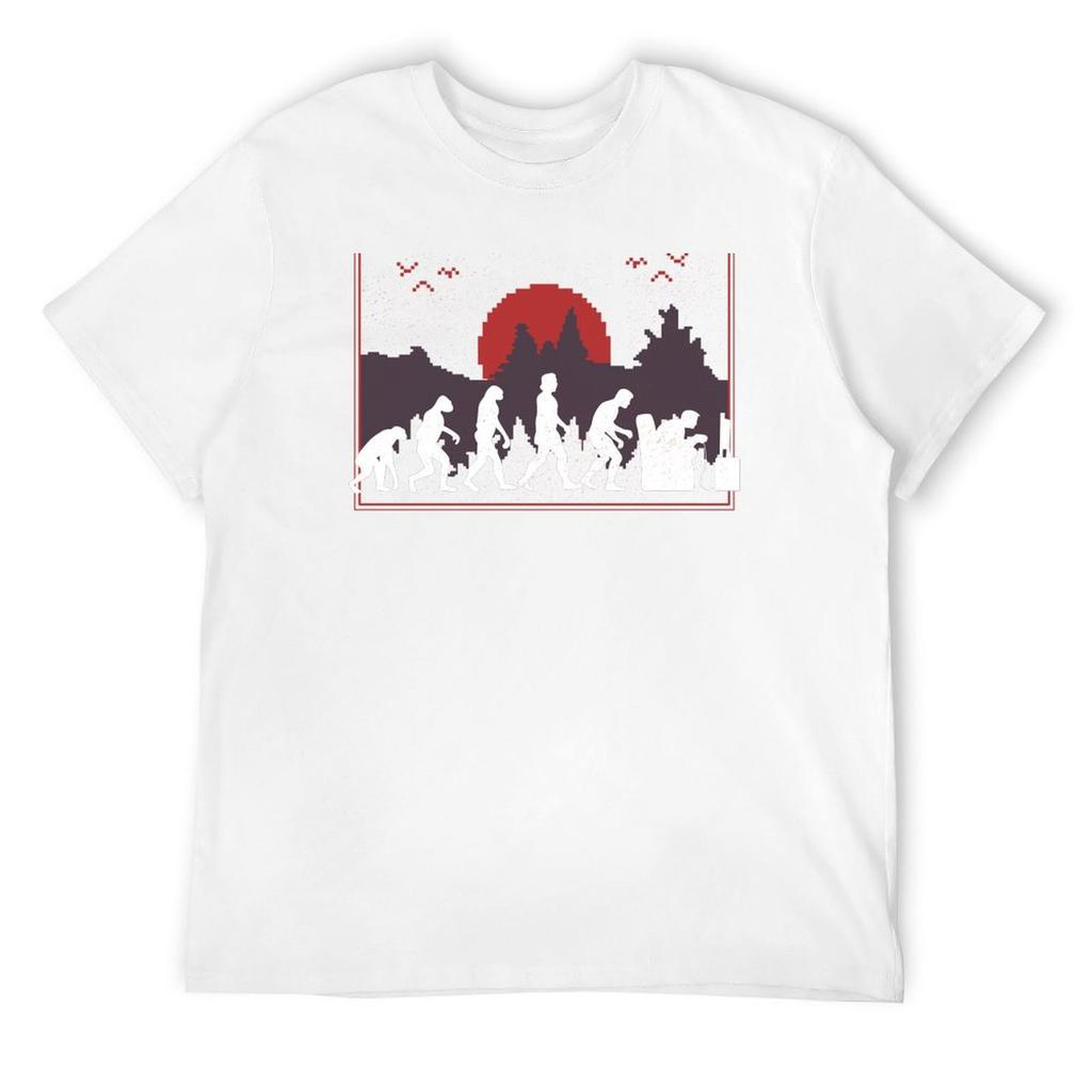 Evolution Gamer T-Shirt hippie clothes customizeds vintage clothes men graphic t shirts