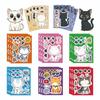 8/16sheets Kawaii Cat Cartoon Puzzle Stickers Make a Face DIY Funny Creative Assemble Jigsaw Decals Theme Party Decoration Toys