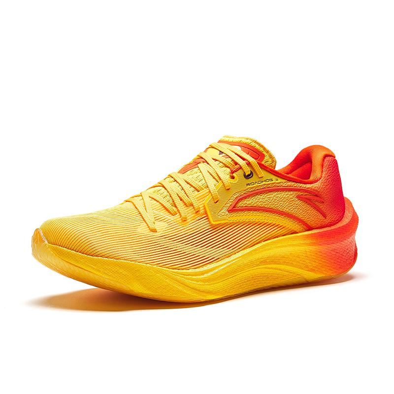 

Новые кроссовки Anta Asphalt Road Fighter 2.0 с амортизацией, износостойкие, с отскоком, низкие, для бега, мужские, желто-оранжевые 912415590-3 41