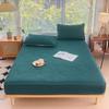 Solid Color Quilted Waterproof Bed Sheet - Thick Brushed Simmons Protective Cover for Home Use
