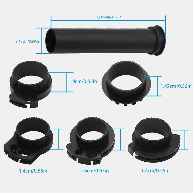 Motorcycle Handlebar Grip Cover Motorcycle Grips Ergonomic Durable General Throttle Core Motorcycle Handlebar Grips Motorcycle