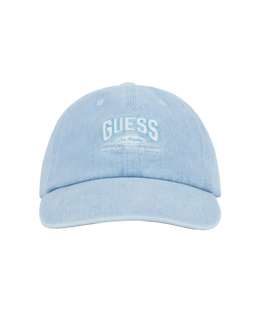 GUESS Unicorn Round Logo Embroidered Ball Cap Kp0A1101