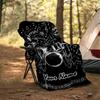 1PC Custom Name Music Drum Set Art flannel blanket versatile,all-season throw suitable for the living room,bedroom,camping,travel,and gift