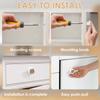 8/6Pcs Drawer Knobs Wooden Dresser Pull Handle with Screws Cute Creative Cabinets Knobs 3.5cm Decorative Round Wardrobe Door