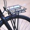 Front Bike Rack High Strength Bracket Cargo Carrier Large Front Bicycle Basket for Biking Cycling Touring Delivery Travel