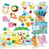 AGATSUMA Rice Clay Do! Soft and Smooth, Plenty of Play! Rice Clay Kingdom DX (Ages 3 and Up)