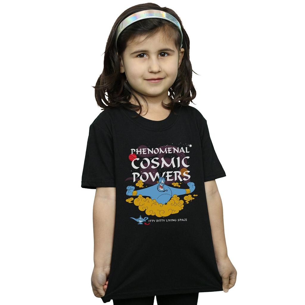 Disney Girls Aladdin Genie Phenomenal Cosmic Powers Cotton T-Shirt